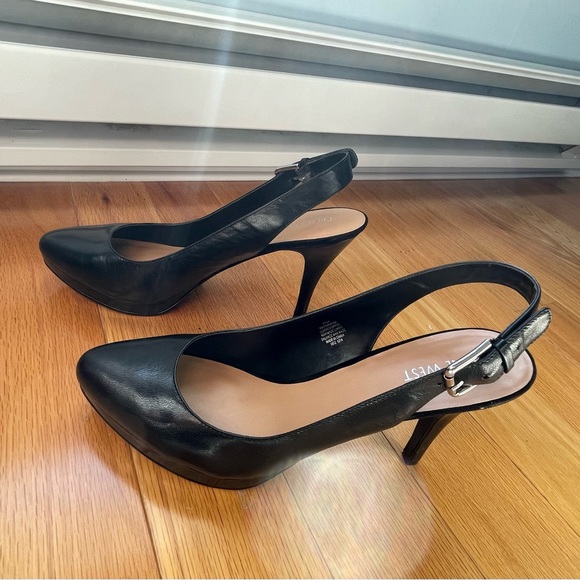 Nine West Classic Black Heels - Picture 1 of 5